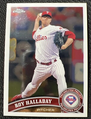 2011 Topps Chrome -  X-Fractor #75 Roy Halladay