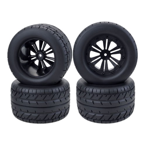 4x ZD Racing RC Rally Monster Tires & Wheels for HPI HSP 1/10 Off Road Truck - Picture 4 of 7