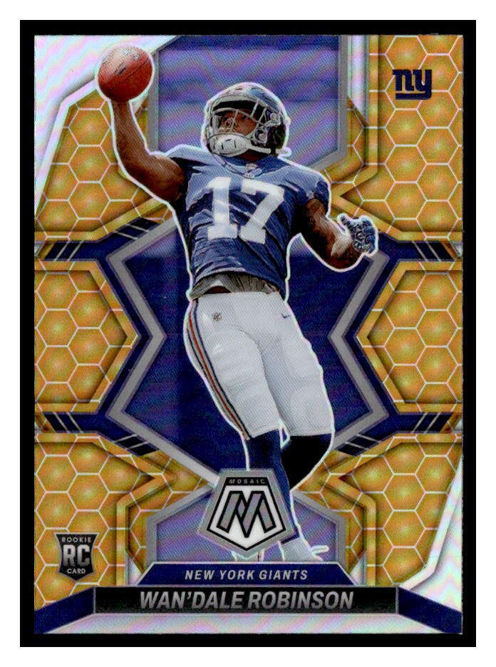 2022 Panini Mosaic #330 Wan'Dale Robinson Honeycomb