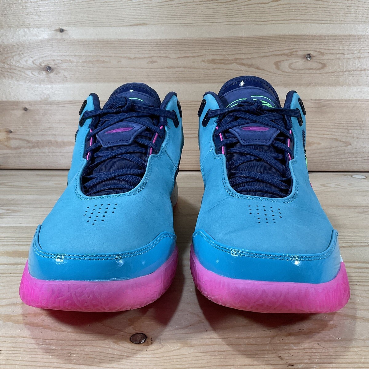 Nike LeBron NXXT Gen AMPD Basketball Shoes 
FJ1566-300
Men’s 10 
Teal Navy Pink Nike LeBron NXXT Gen AMPD South Beach FJ1566-300 main image 4