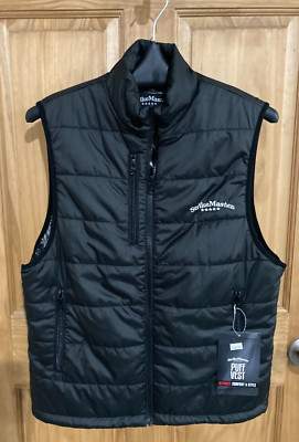 Strike Master Light Puff Vest XS Black SPUFFV-XS Mens New w/Tags