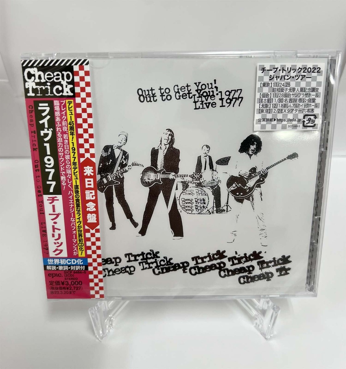 cheap trick オフィシャル限定 サインCD