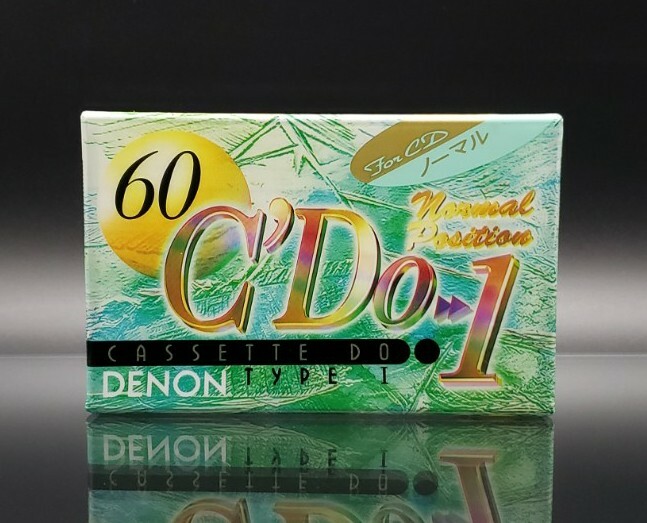 DENON C'Do-1 60 Blank Audio Cassette Tape Type I Normal Position