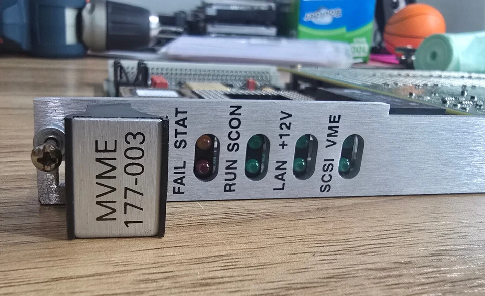 Motorola MVME 177-003 VME Module Board w/ 01-W3357F 03B 84-W8357F01A FAB Apart17 - Image 2 of 4