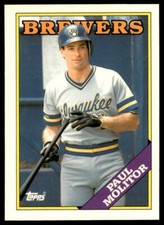 1988 Topps Tiffany #465 Paul Molitor   Baseball Milwaukee Brewers
