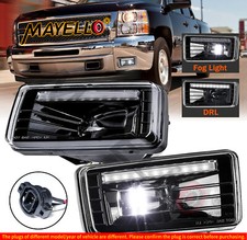 For 2007-2015 Chevy Silverado 1500 2500 3500 Tahoe Bumper Led Fog Lights Lamps