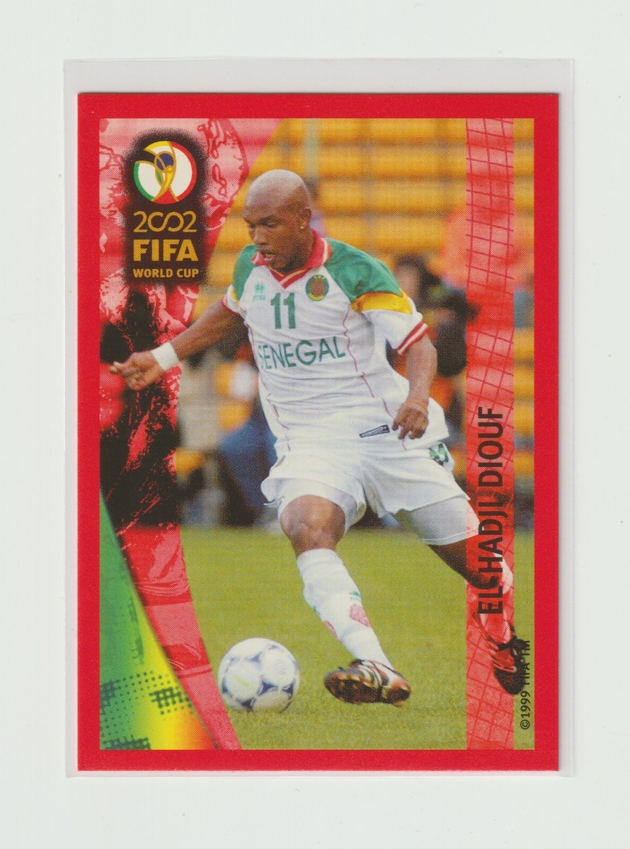 PANINI 2002 FIFA WORLD CUP COCA-COLA No.41 [ EL-HADJI DIOUF
