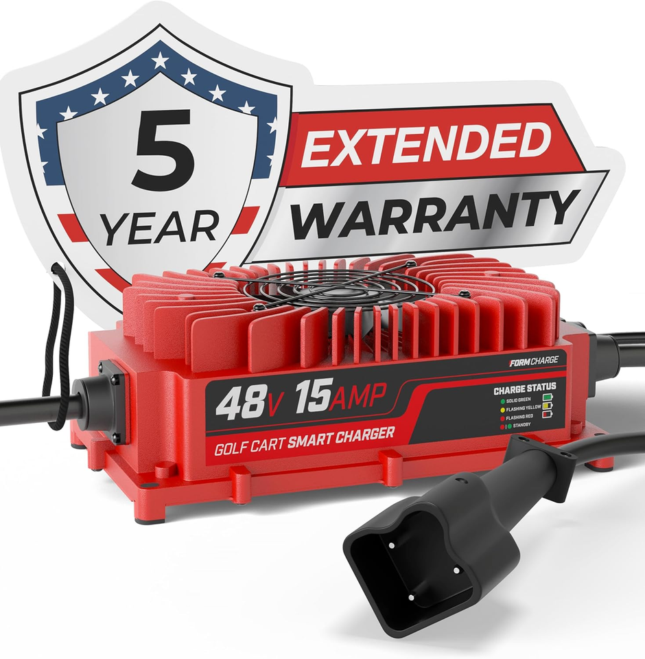 FORM 48 Volt Golf Cart Battery Charger for Yamaha G29 Drive & Drive 2