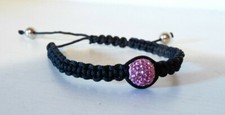 BRACELET SHAMBALLA NOIR 1