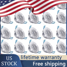 10pcs Dimmable Led Downlight 9w 12w 15w Led Ceiling Light Spotlight