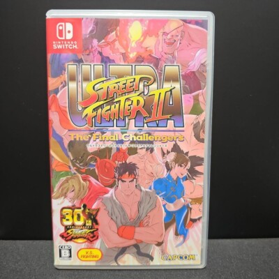 Nintendo Switch Ultra Street Fighter II 2 The Final Challenger's Japan Import