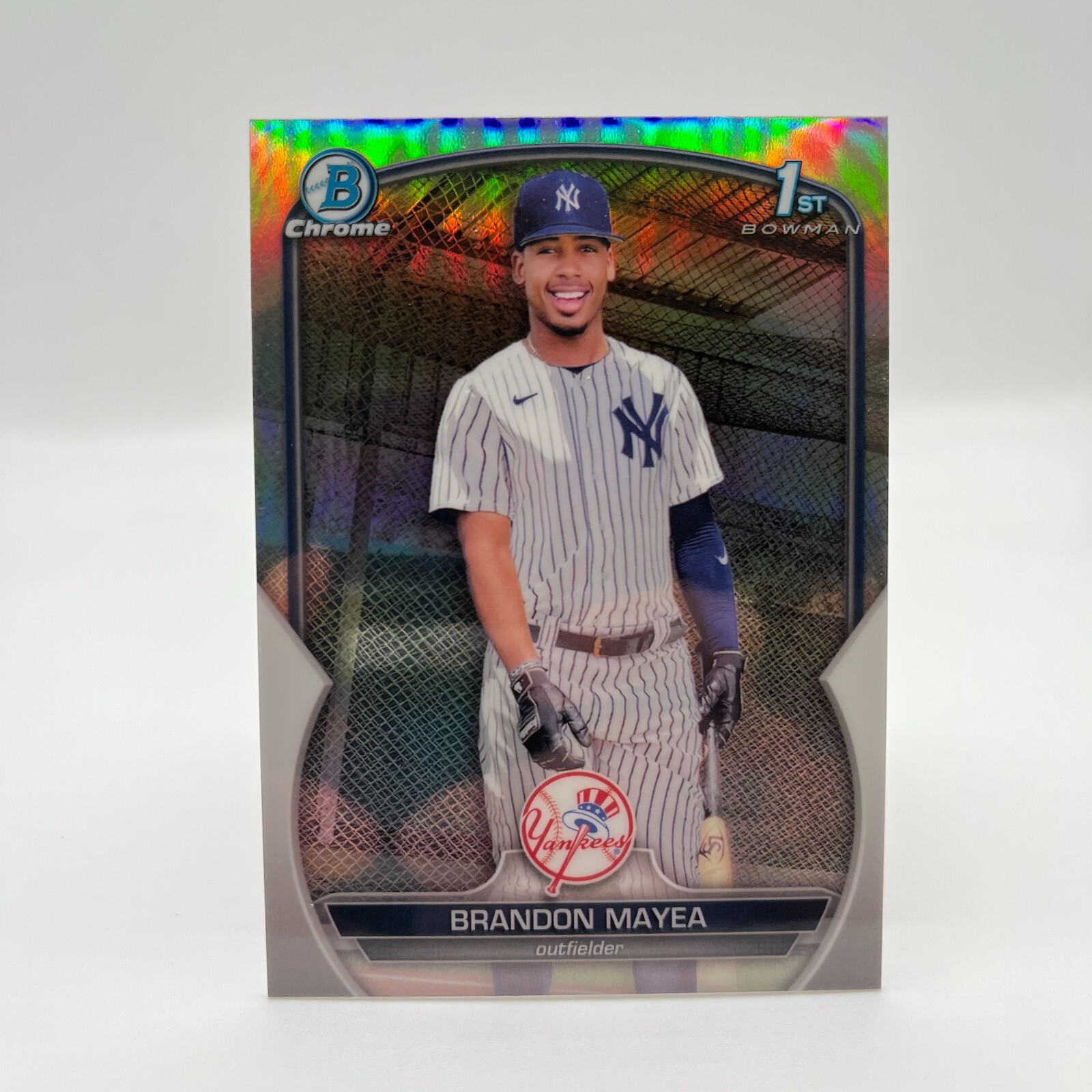 2023 Bowman Chrome Prospects Refractor 042/499 Brandon Mayea #BCP-188 *SEE