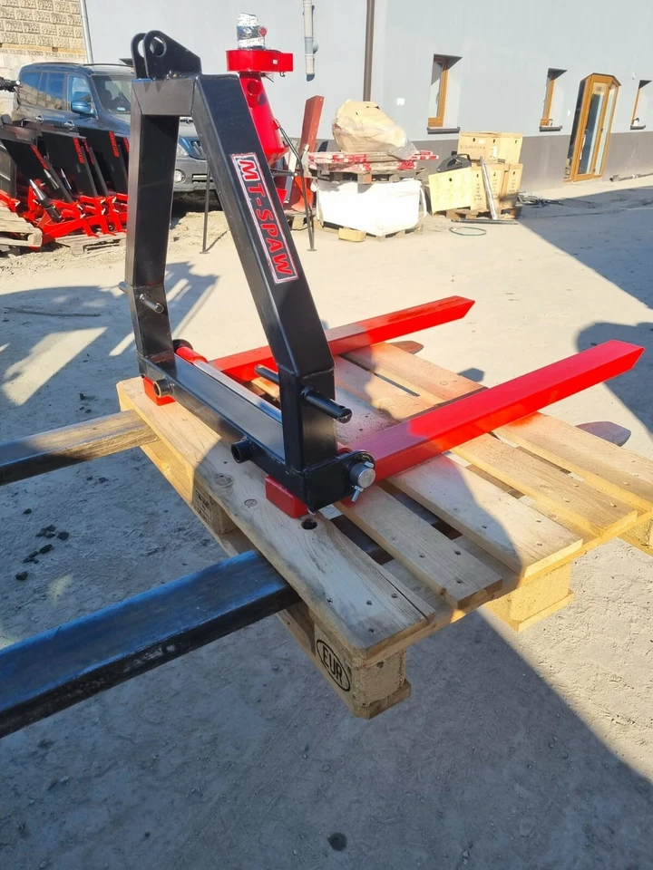 Palettengabel 800 kg Gabelträger Träger Dreipunktaufnahme Schlepper KAT 1, 2  - Bild 2 von 4