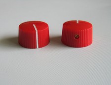 10pcs Red Vintage Style Barrel Guitar AMP Knob Amplifier Knobs fits Fender AMP