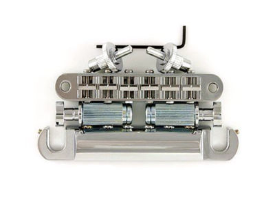 LPM04-N TonePros Standard Thread Bridge/Tailpiece Set, Nickel Finish