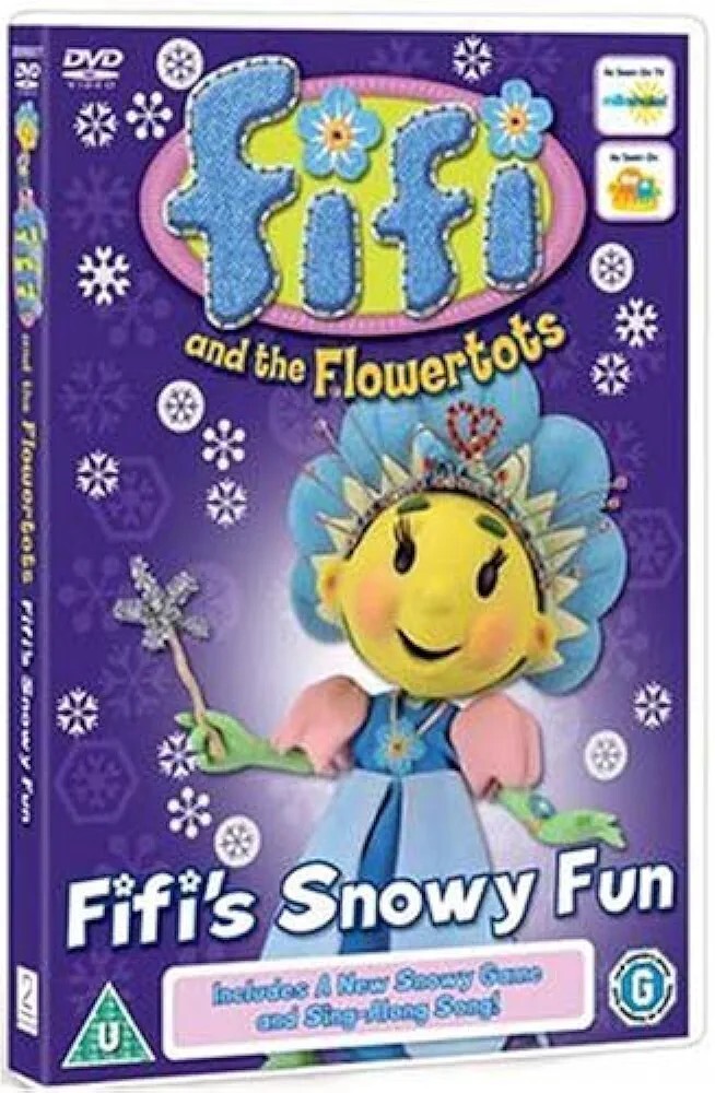FIFI AND THE FLOWERTOTS FIFI'S SNOWY FUN DVD NEW SEALED + FREE UK POST #PB