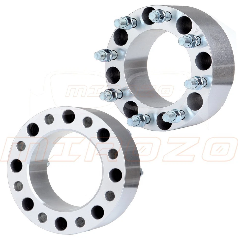 4 сверхпрочные колесные распорки 8x170 3 дюйма 14x1,5 для Ford F-250 F350 - Изображение 3 из 4