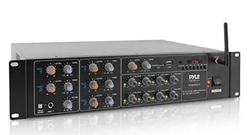 Pyle 8-Ch. Audio Karaoke Bluetooth Amplifier-Stage & Studio Sound Mixer Receiver