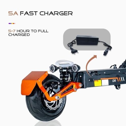 OBARTER D5 5000W Elektroroller 48V 35Ah 12 Zoll Klappbar Off-road E-Scooter NEU - Bild 15 von 18