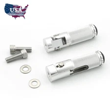 CNC Folding Foldable Motorcycle Footrests Footpeg Foot Peg Rearset Modify