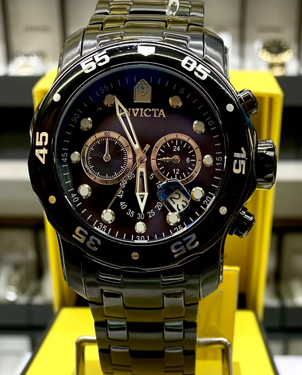 Invicta Men's Watch Pro Diver Black Dial Quartz Stainless Steel