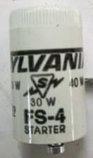 Sylvania FS-4 Flourescent Starters 30 Watt 36" - 40 Watt 48"