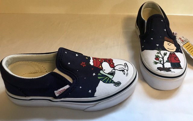 kids snoopy vans