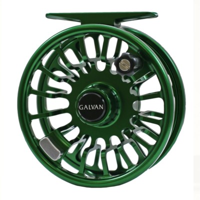 Galvan Torque T-12 Fly Reel - Green - NEW - FREE FLY LINE
