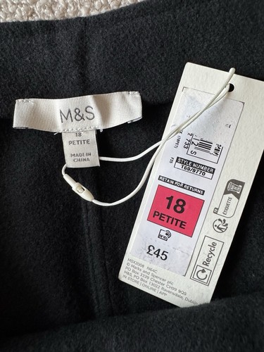 M&S Collection Midaxi Wrap Skirt Size 18 PETITE BNWT RRP £45 - Picture 5 of 14