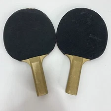 Stiga Ping Pong Table Tennis Paddles Red Black Set of 2