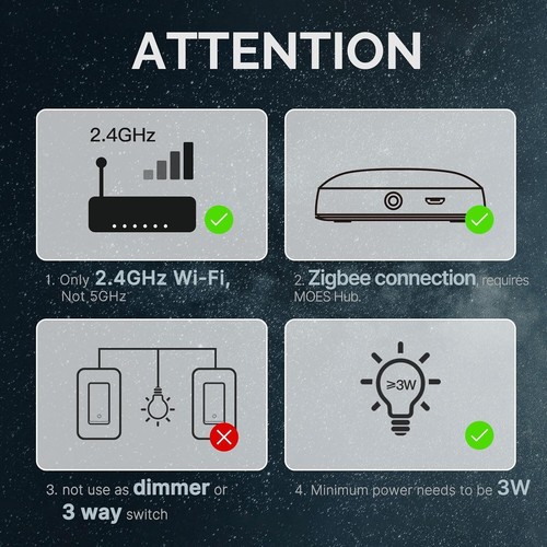 Smart 3 Gang Light Switch - Zigbee Compatible, Fast Installation, Alexa Ready - Picture 4 of 8