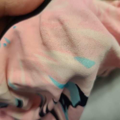 Vintage 80er La Blanca Badeanzug Badeanzug S rosa schwarz Blumen New Wave Fun - Bild 17 von 19