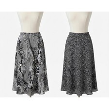 NWT Vintage 90s Christopher Banks Reversible Floral Skirt M Bohemian 2-in-1