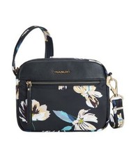 150 NEW Travelon Anti-Theft Addison Small Crossbody Bag Midnight Floral