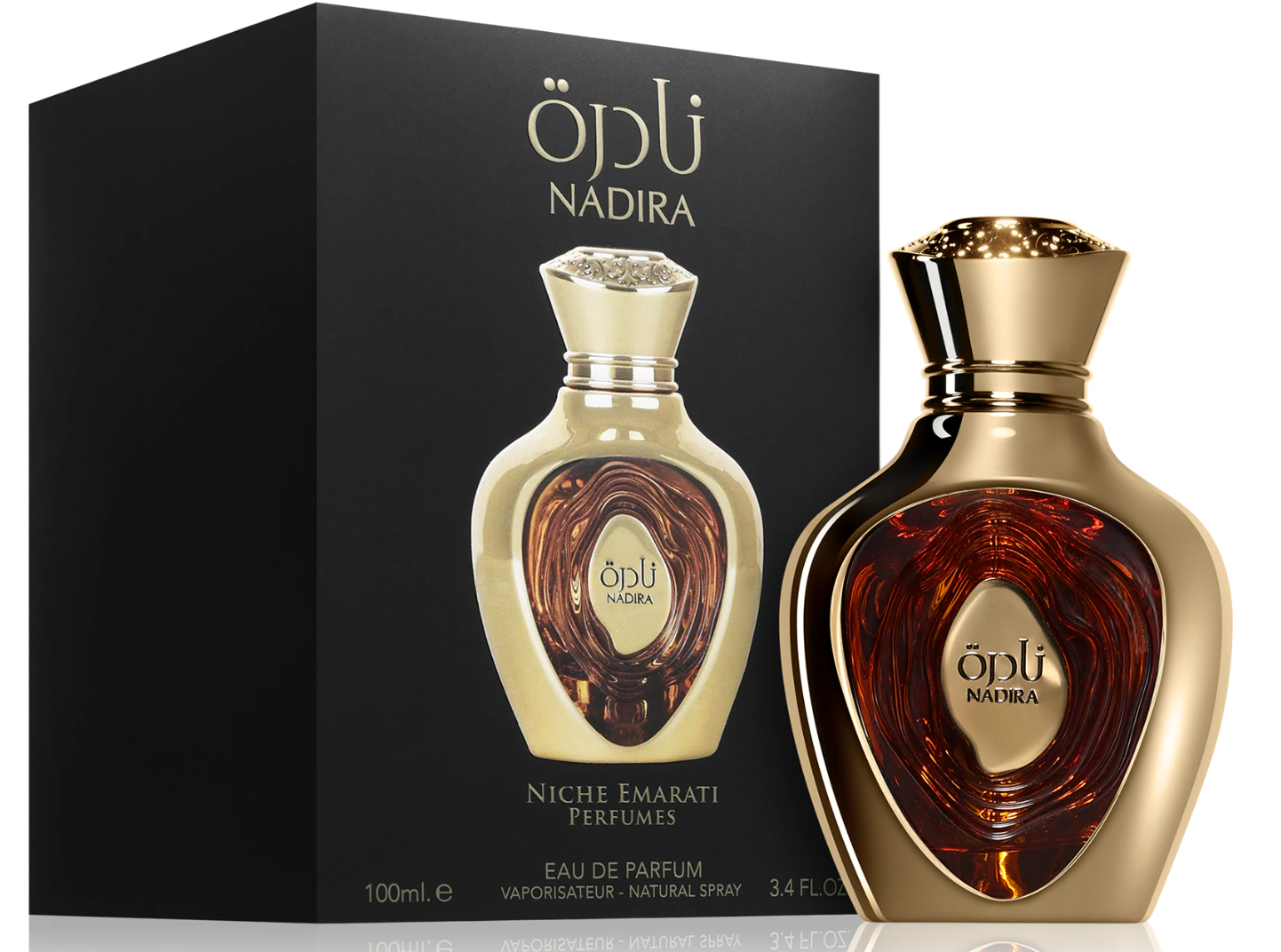 Niche Emarati Unisex Gold Nadira Eau De Parfum For In 100Ml - Image 3