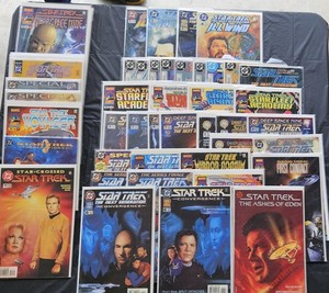 STAR TREK-THE COLLECTOR'S 51 BookLOT, NEXT GENERATION,  Star Fleet Academy &More