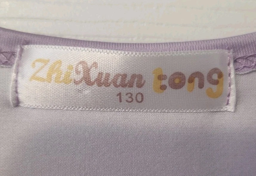 Vestido Encanto Isabela Niñas Talla 130 Mediano 7/8 Halloween Disfraz Flores Púrpura Foto 2 de 4