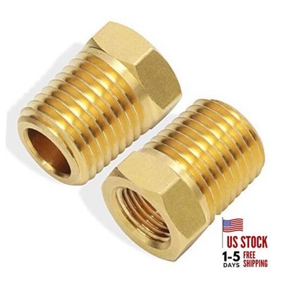 1/4 Inch NPT Male Thread to 1/8 Inch NPT 1/4'' x 1/8'' NPT(1/2 OD x 3/8 ID)