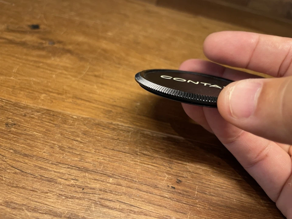 *Near Mint* Contax Genuine 55mm Screw in Metal Lens Cap Model K-53 From Japan - Image 3 of 4