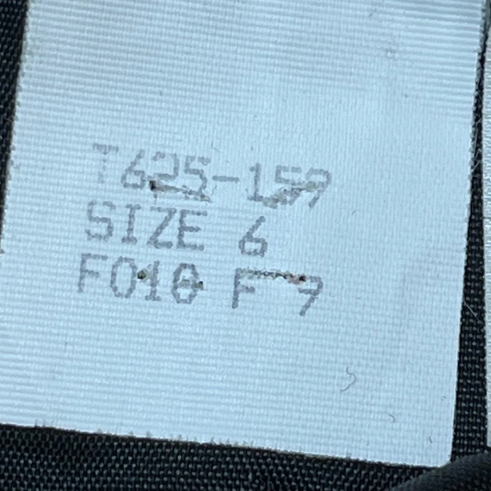 Pendleton A Line Skirt Women’s 6 100% Virgin Wool Midi Side Zip Black Classic - Image 4 of 4