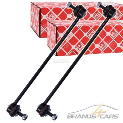 2x FEBI KOPPELSTANGE VORNE FÜR PEUGEOT 307 308 3008 508 5008 PARTNER RCZ