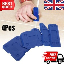 SILICONE CAULK Sealant Spreader Profile Applicator TILE GROUT FUGUE TOOL 4 PCS