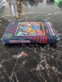 Nintendo NES In Box Game Lot w/ Teenage Mutant Ninja Turtles, Crystalis,...