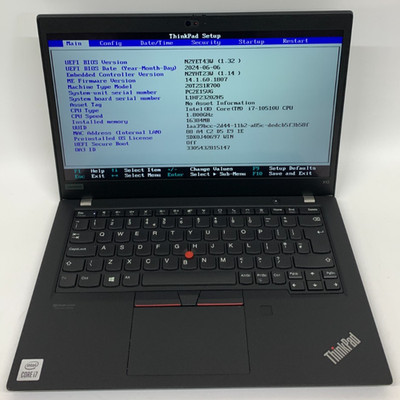 Lenovo ThinkPad X13 Gen 1 13,3'' i7 10. Gen 16GB RAM 512GB SSD Grade B GBR