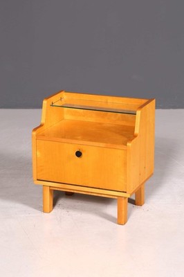Mid Century Kommode Vintage Klappschränkchen Danish Design Nachttisch 1 von 2