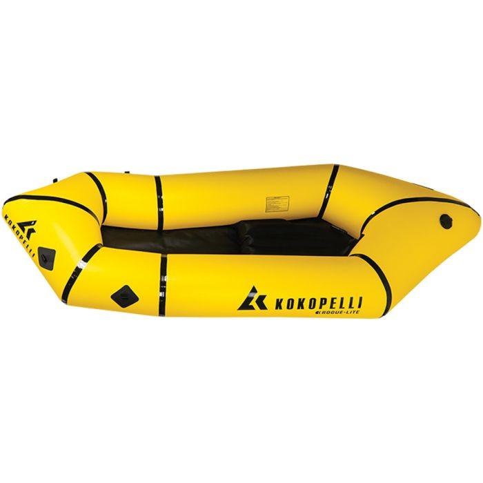 Kokopelli Packraft Rogue-Lite &ndash; Yellow &ndash; Ultralight Pack Raft + Accessories NEW