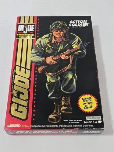 X-922 VINTAGE 1990'S HASBRO GI JOE COMMEMORATIVE COLLECTION ACTION SOLDIER MIB