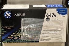 HP 647A CE260A Black Toner Cartridge-Open/Worn Box
