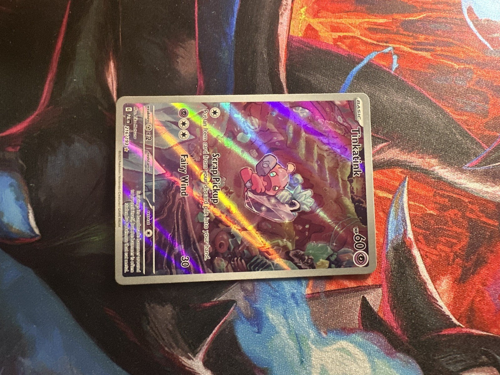 Tinkatink 216/193 Paldea Evolved Pokemon TCG Holo Illustration Rare