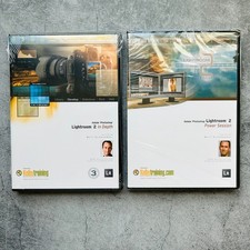 Adobe Photoshop Lightroom 2 Power Session In Depth Ft Matt Kloskowski DVD Lot
